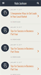 Mobile Screenshot of natejacksonmarketing.com